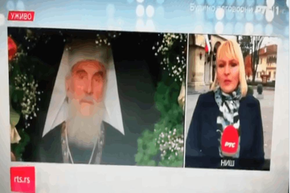 NOVI BLAM SRPSKIH VODITELJA NA ISPRAĆAJU IRINEJA: Svi su ŠOKIRANI šta je ova žena izjavila! (VIDEO)