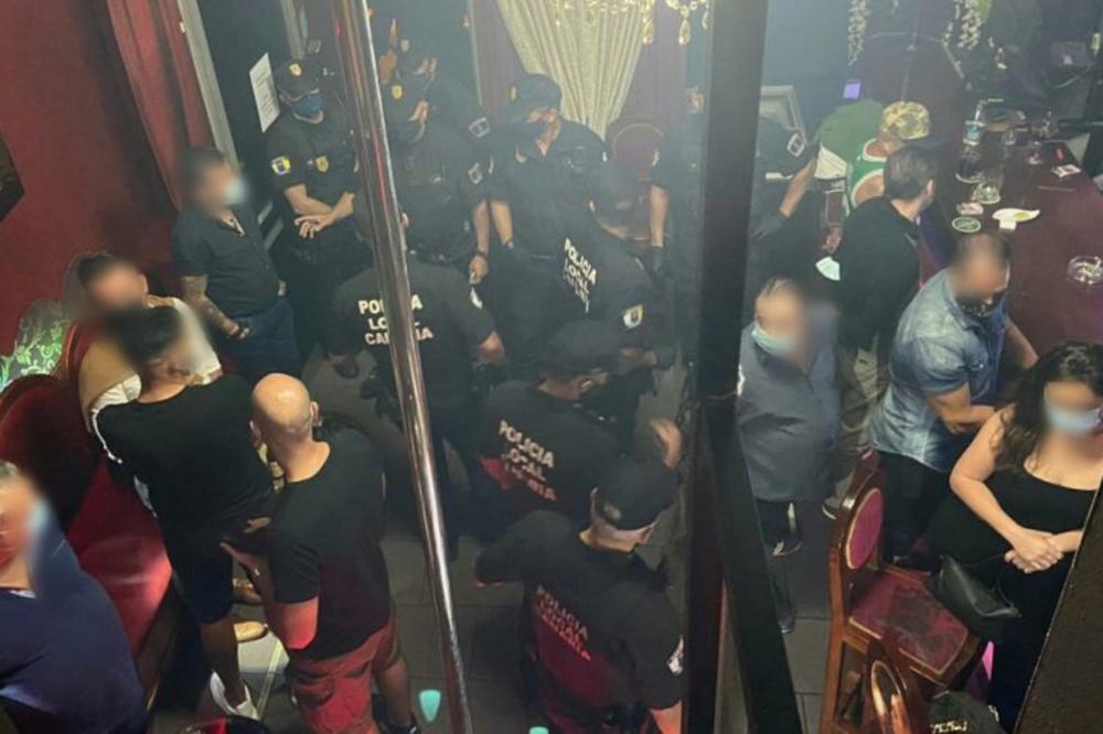 FUDBALERI UHAPŠENI S PROSTITUTKAMA I DROGOM: Policija upala u klub koji je radio posle dozvoljenog vremena!