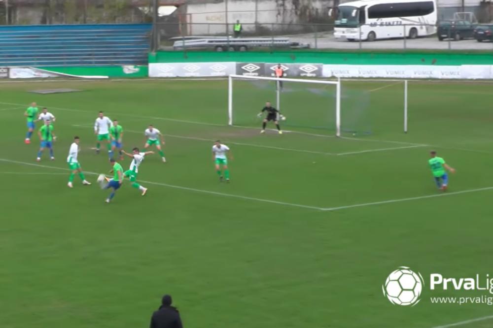 SELA MU JE K'O MAS'AN BUREK POSLE PIJANE NOĆI: U Prvoj ligi je viđen GOL GODINE u Srbiji! (VIDEO)