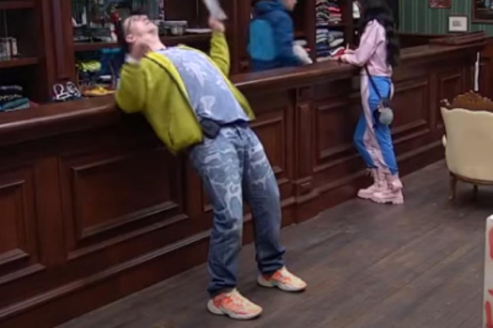 KRISTIJAN GOLUBOVIĆ SE PREVIJA OD BOLOVA! Nije znao šta će, pa uradio OVO! (VIDEO)