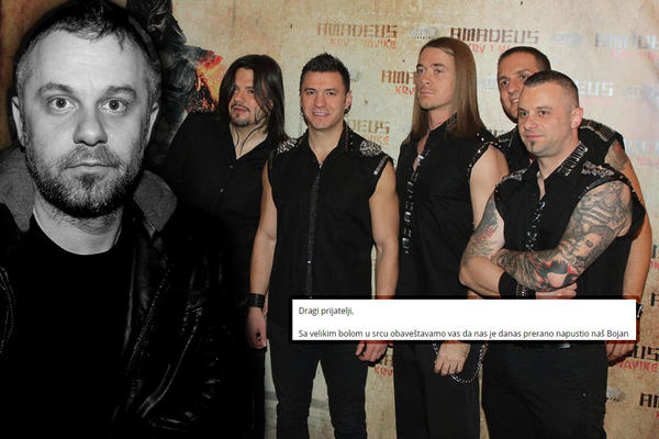 ZA TOBOM ĆE OSTATI NEIZBRISIV TRAG, VOLE TE TVOJI AMADEUSI: Emotivni oproštaj članova benda od preminulog bubnjara!