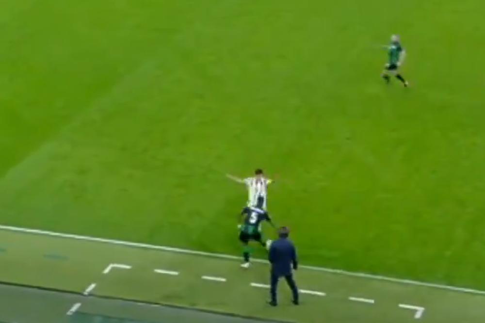 NIJE BIO DOBAR ZA ZVEZDU, A POSRAMIO DIBALU: Dribling štopera Ferencvaroša hit na netu! (VIDEO)