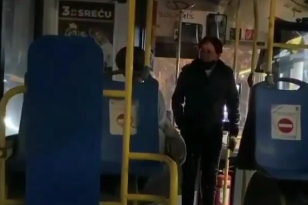 PI**A TI MATERINA, IZLAZI BRE NAPOLJE! MA KO SI BRE TI, PU! Strašna scena u autobusu, velika svađa oko MASKE(VIDEO)