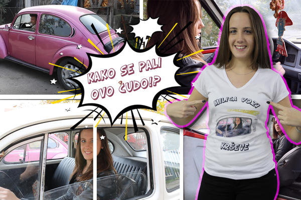 HITLER NIJE ZNAO DA JE VOZI, A JA SAM IPAK POKUŠALA! Pogledajte kako je izgledala vožnja STARE BUBE! (VIDEO)