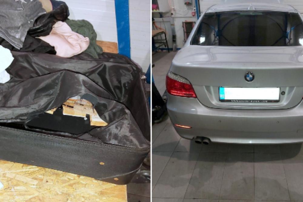 SRPSKI CARINICI SU NA GRADINI ZAUSTAVILI BMW SA RUMUNSKIM TABLICAMA: Rekao je da u koferu ima samo odeću, kad ono..