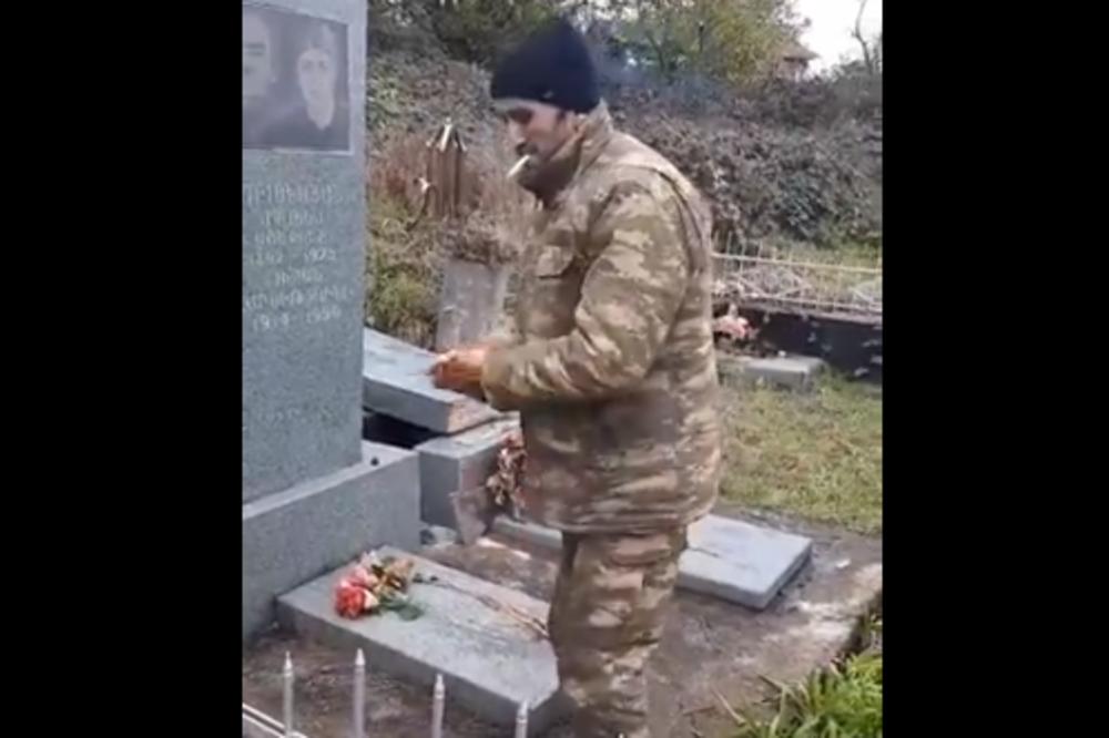 SNIMCI SA JERMENSKOG GROBLJA SU JEZIVI: Plakaćete kao kiša! AZERIMA NIŠTA NIJE SVETO! (VIDEO)