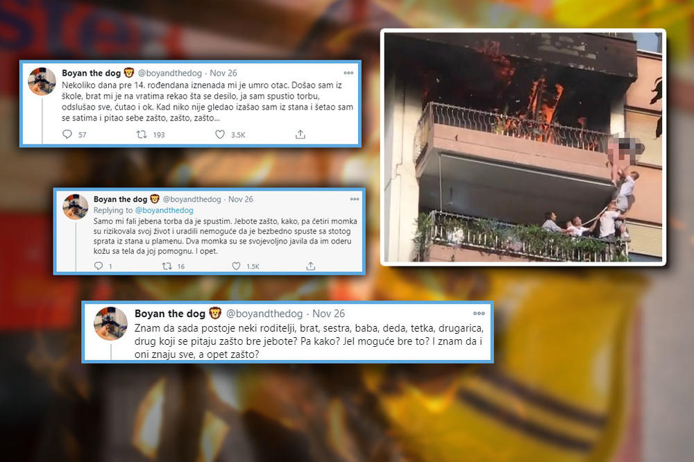 ZAŠTO, ZAŠTO, ZAŠTO? Smrt Minje (15) spasene iz požara pokrenula lavinu jednog Srbina, KAKAV GLUVI OSEĆAJ NEMOĆI!