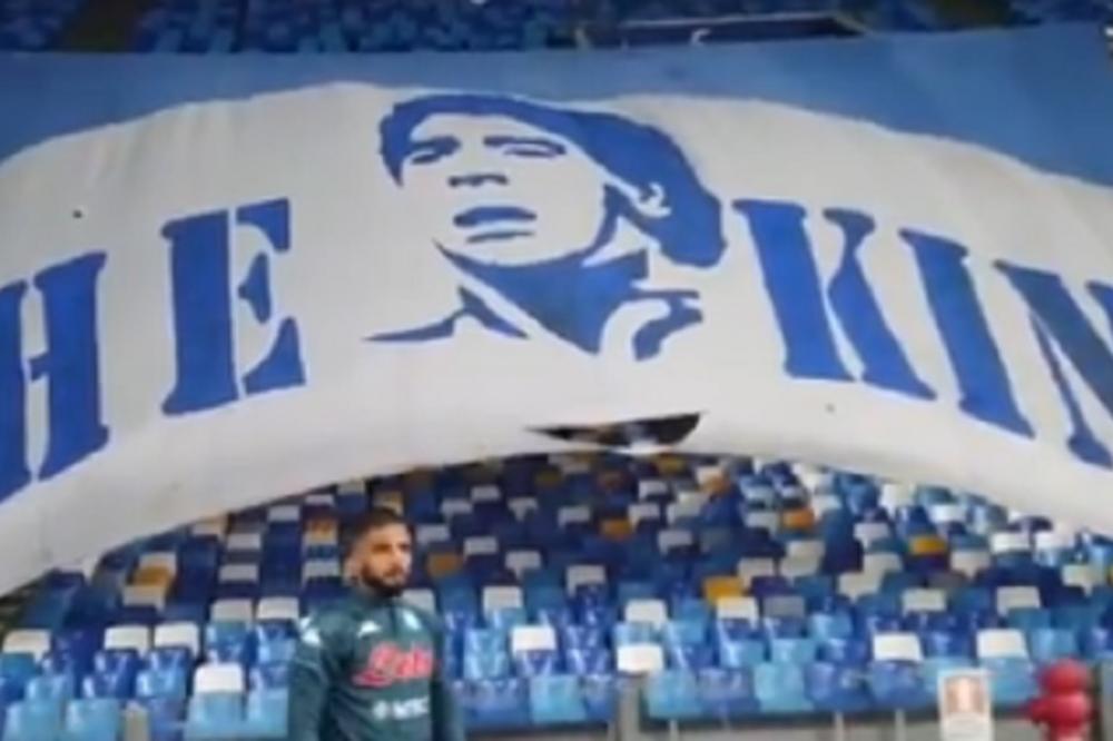 EMOTIVNE SCENE U NAPULJU: Napoli se oprostio od velikog Dijega