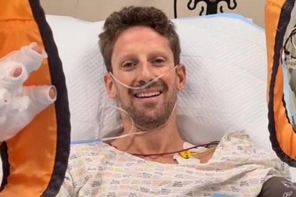 OBE ŠAKE U ZAVOJIMA: Oglasio se vozač Formule 1 čiji je bolid eksplodirao! Spasio se iz vozila u plamenu!