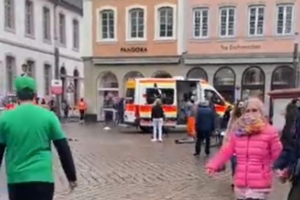 HOROR U NEMAČKOJ, AUTOM ULETEO MEĐU PEŠAKE, DVOJE MRTVIH, NAJMANJE 10 LJUDI POVREĐENO: Evropa je užasnuta! (VIDEO)