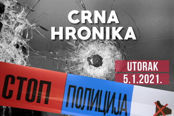 CRNA HRONIKA ZA 5. JANUAR 2020: Doživotna za Jovanovića, jeziv zločin u srpskom gradu, žena pronađena mrtva