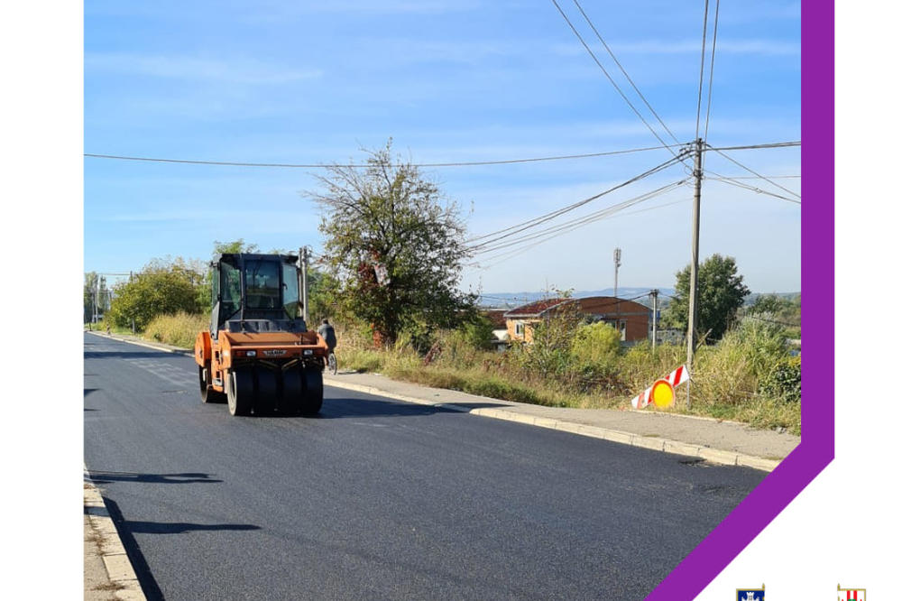 KAO PISTA: Meštani ovog dela Lazarevca dobili asfalt koji je rešio veliki problem