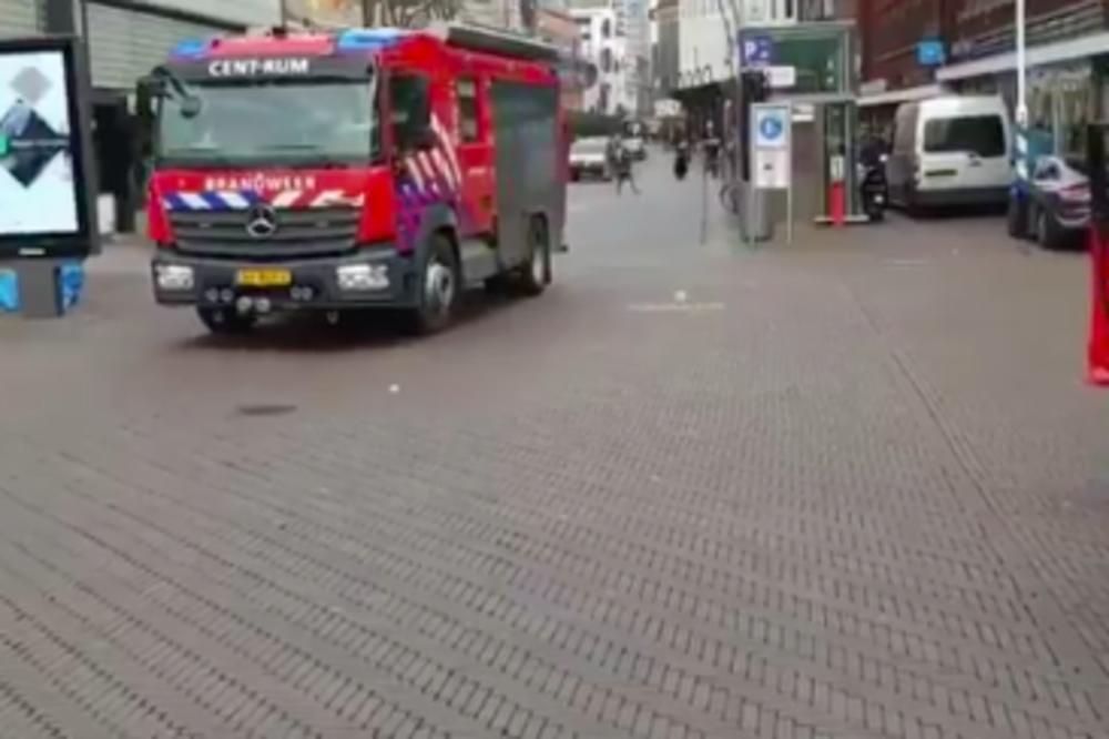 UŽAS! NAPAD NOŽEM U PRODAVNICI U CENTRU HAGA: Izbio i požar, nastao opšti haos