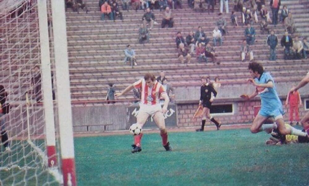 Miloš Šestić: u karakterističnoj akciji