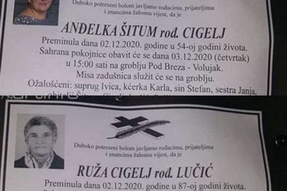 NAJTEŽA VEST DANAS: Majka i ćerka preminule od posledica zaraze koronavirusom