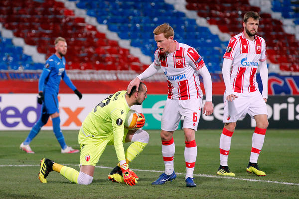 PROLEĆE NA MARAKANU SLEĆE: Borjan osigurao zlatni bod! Zvezda u 1/16 finala Lige Evrope!