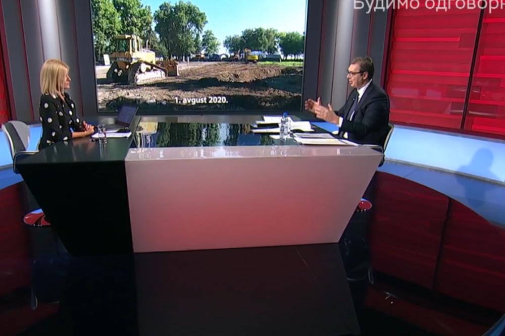 DRŽAVA SPREMNA DA DODATNO POMOGNE MALOJ ANIKI: Predsednik razgovarao sa njenim roditeljima