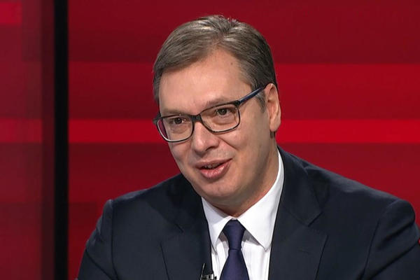 VUČIĆ NA TV PRVA: Predsednik Srbije o gorućim temama u regionu