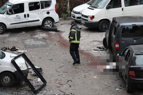 UŽASAN PRIZOR ISPRED RTS-a! Mrtav čovek leži, KRV JE SVUDA OKOLO! HOROR (FOTO)