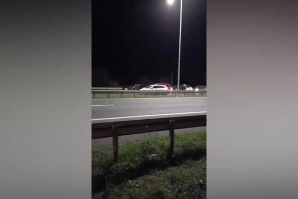 HAOS NA AUTO-PUTU U BEOGRADU: Saobraćajna nezgoda izazvala OGROMNU GUŽVU (VIDEO)