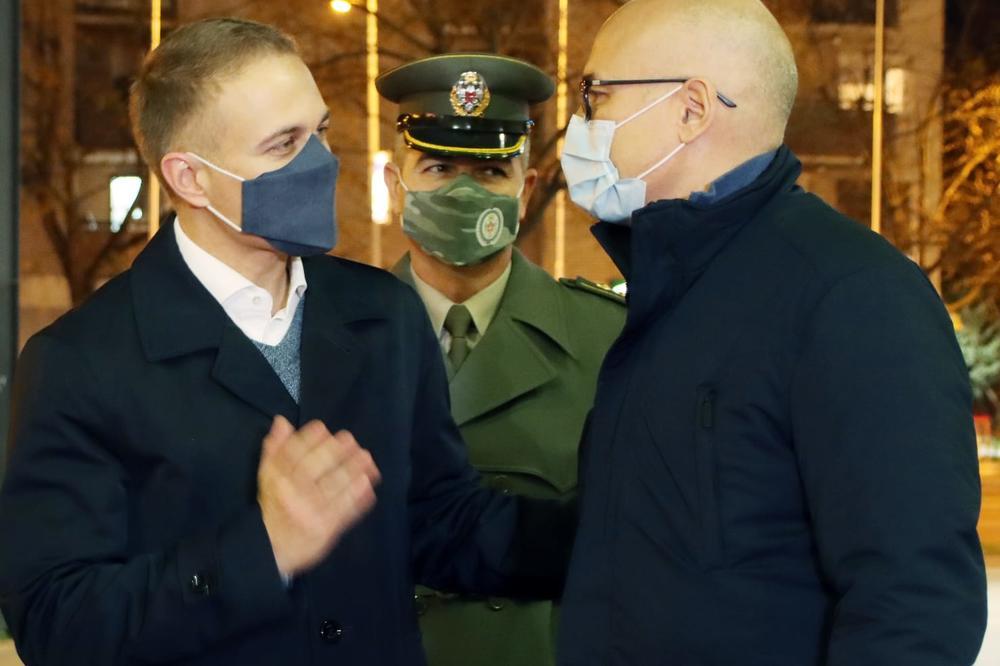 Vučević: Privremena bolnica na sajmu spremna za samo dan