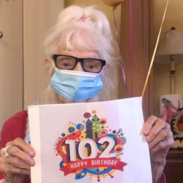 OVA BAKA JE FENOMEN: Ima 102 godine i preživela je špansku groznicu, kancer i koronu - i to dva puta (PHOTO)