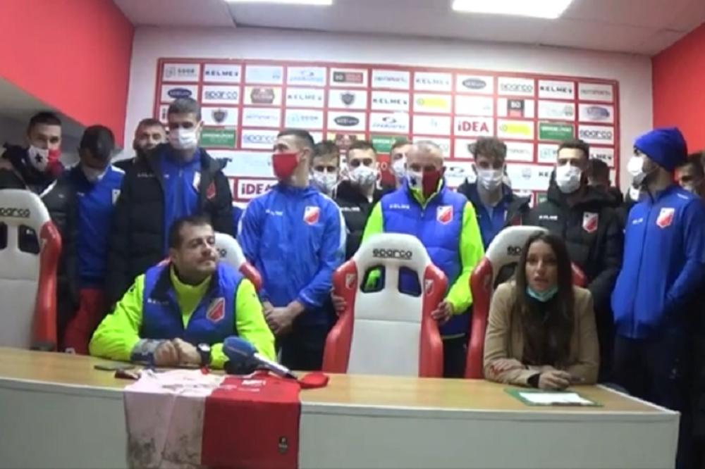 FUDBALERI VOJVODINE OD PONEDELJKA U ŠTRAJKU: Igraćemo samo nožni tenis dok sve plate ne budu isplaćene!