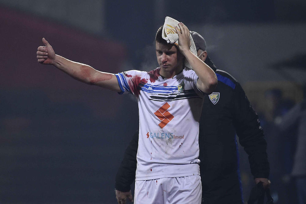 VELJKO NIKOLIĆ SE OGLASIO NAKON ŠTO JE RAZBIO GLAVU IGRAČU ZLATIBORA: Odmah mu je stigao odgovor! (FOTO)