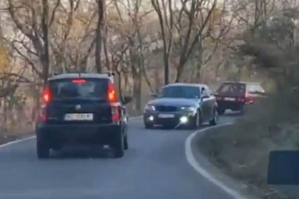 LUDI VOZAČ NA AVALI! Ovom tipu nisu baš sve na mestu! (VIDEO)