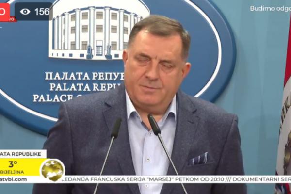 ZAŠTO DA SE NEKOME IZVINJAVAMO? Dodik udario na Sarajevo, rekao je sve što mu je na UMU!