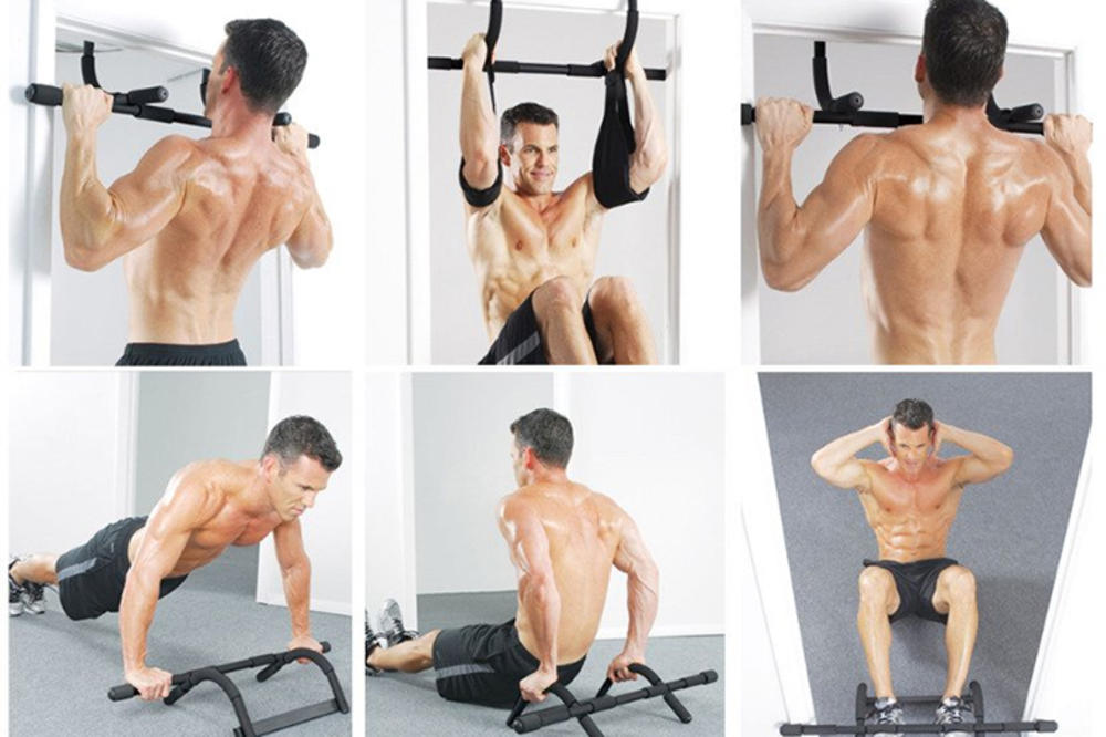 VEŽBAJTE U SVOM DOMU: Pogledajte ovo specijalno vratilo za zgibove + još 3 vrste vežbi!