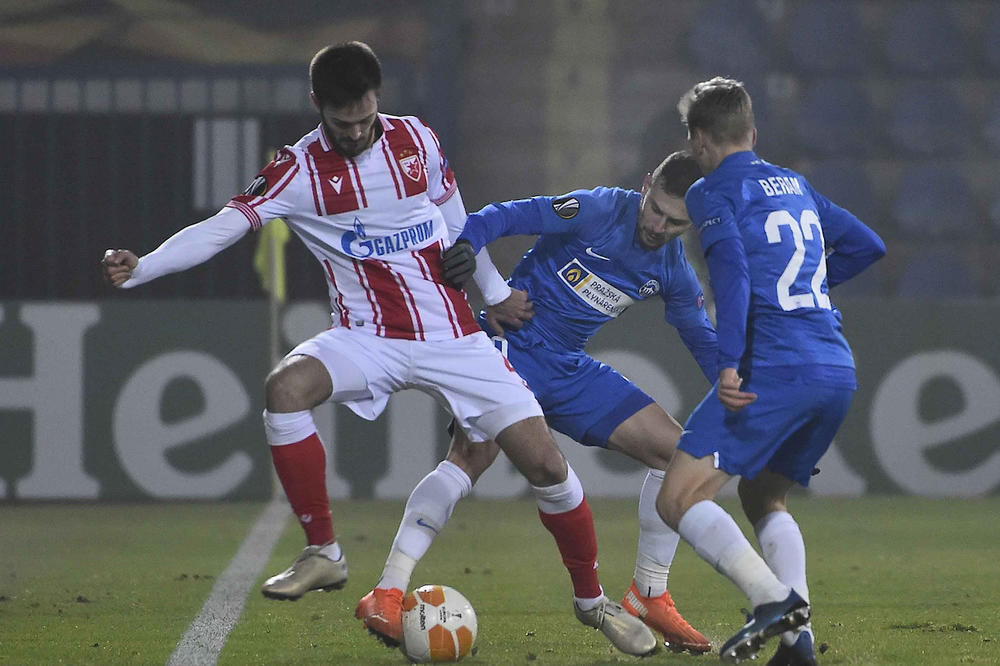 STATIVA SPREČILA POBEDU ZVEZDE U LIBERECU: Srpski šampion nastavio seriju bez poraza u Ligi Evrope! Sad čeka žreb!