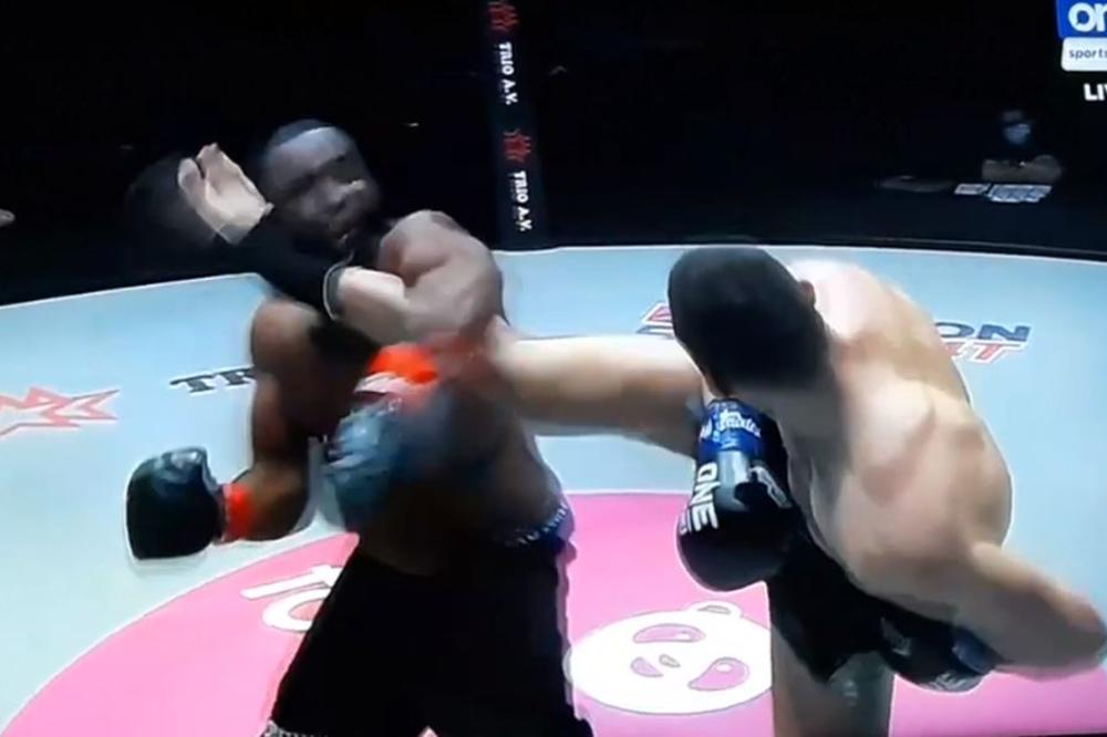 BRUTALNO! PLANETA SE DIVI SRBINU, KOMENTATORI URLIKALI OD ODUŠEVLJENJA: Opačić nokautom godine patosirao legendu K1