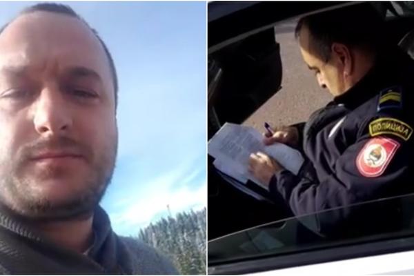NAPADNUT SENAD KOSOVAC? Tvrdi da je žrtva policijske BRUTALNOSTI! Objavio je i snimak incidenta!