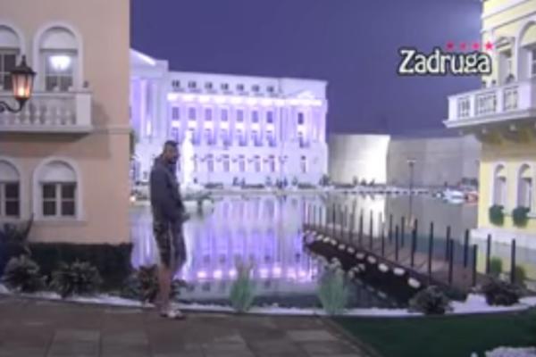 ISPLIVAO DO SADA NEVIĐENI SNIMAK: Ovako je POBEGAO iz Zadruge!