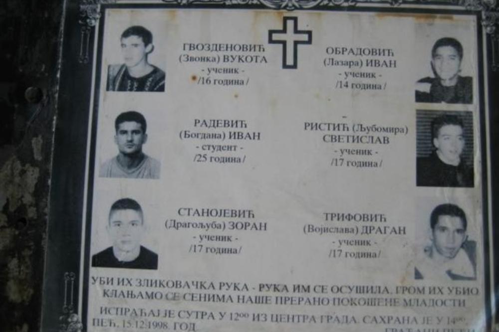 PROŠLO JE 22 GODINE OD MASAKRA U PEĆKOJ DISKOTECI: Mladi Srbi ubijeni su krvnički, ubice nikad nisu pronađene