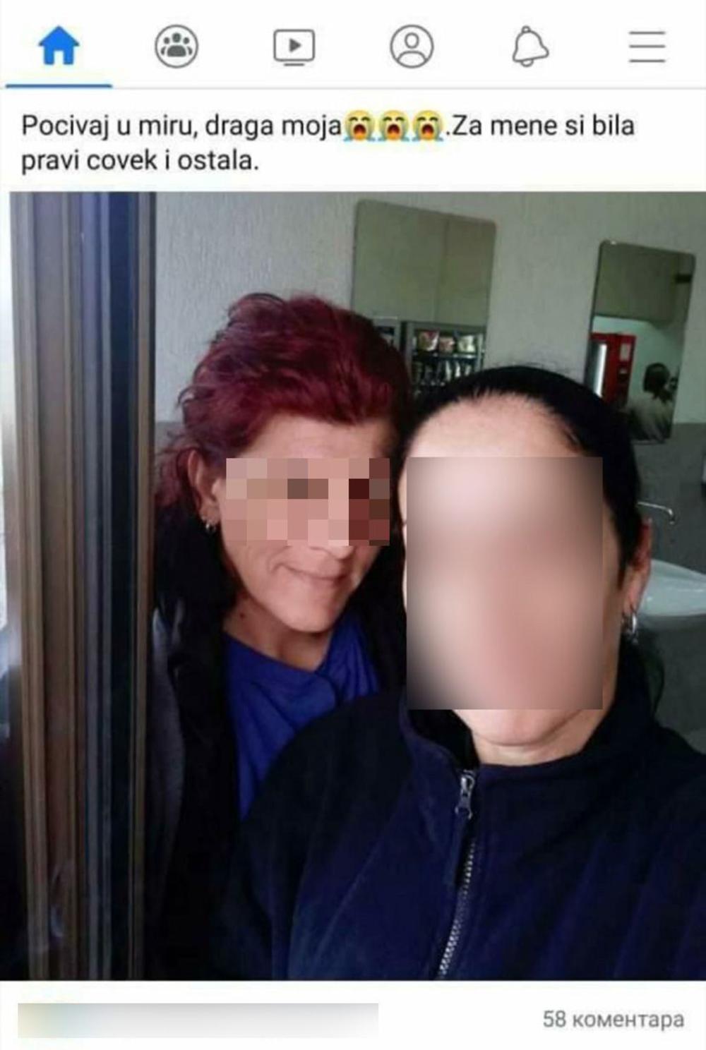 Prijateljice se opraštaju od Milene