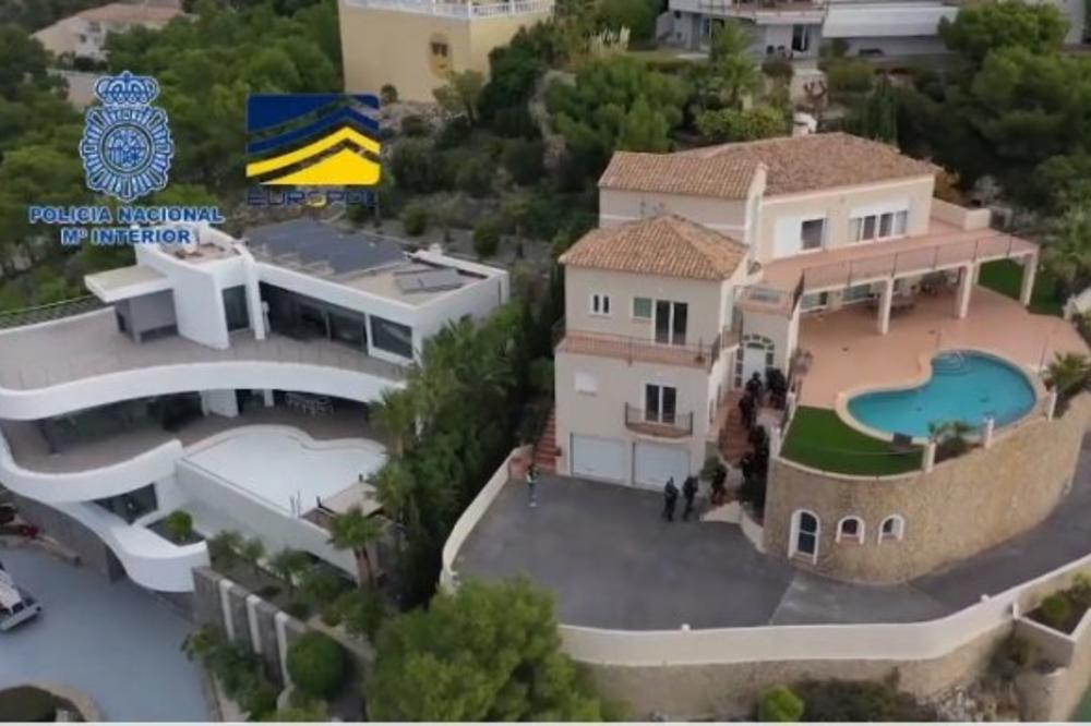 ŠPANSKA POLICIJA UPALA U VILU RUSKIH MAFIJAŠA, PRIZOR LEDI KRV: Razbijena mreža NAJOPASNIJE kriminalne grupe! VIDEO