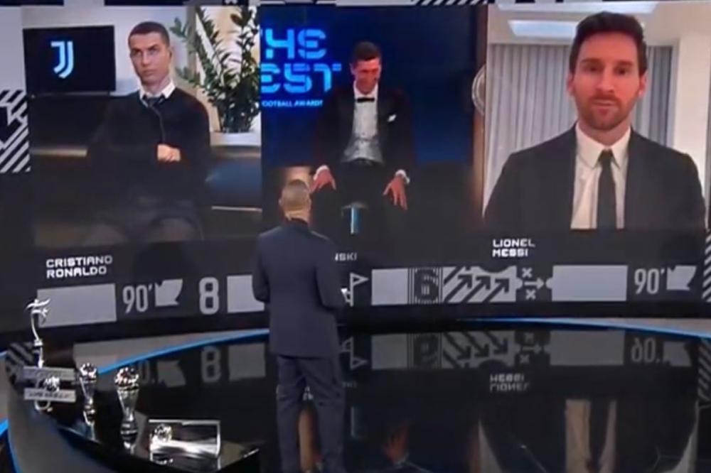 RONALDU TEŠKO PALO ŠTO TREĆU GODINU ZAREDOM NIJE OSVOJIO FIFINO PRIZNANJE: Nije bio baš srećan zbog Leve! (FOTO)