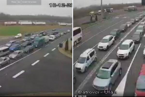 UPRKOS UPOZORENJIMA IZ KRIZNOG ŠTABA, KRKLJANAC NA GRANIČNIM PRELAZIMA KA SRBIJI: Kod Šida takođe HAOS!