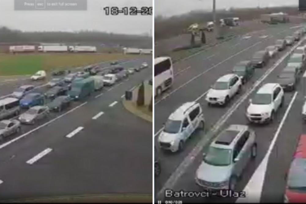 UPRKOS UPOZORENJIMA IZ KRIZNOG ŠTABA, KRKLJANAC NA GRANIČNIM PRELAZIMA KA SRBIJI: Kod Šida takođe HAOS!