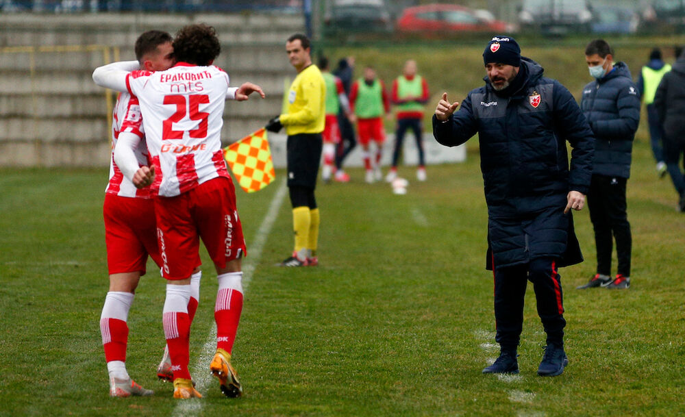 FK Crvena zvezda, Nikola Krstović, Strahinja Eraković, Dejan Stanković