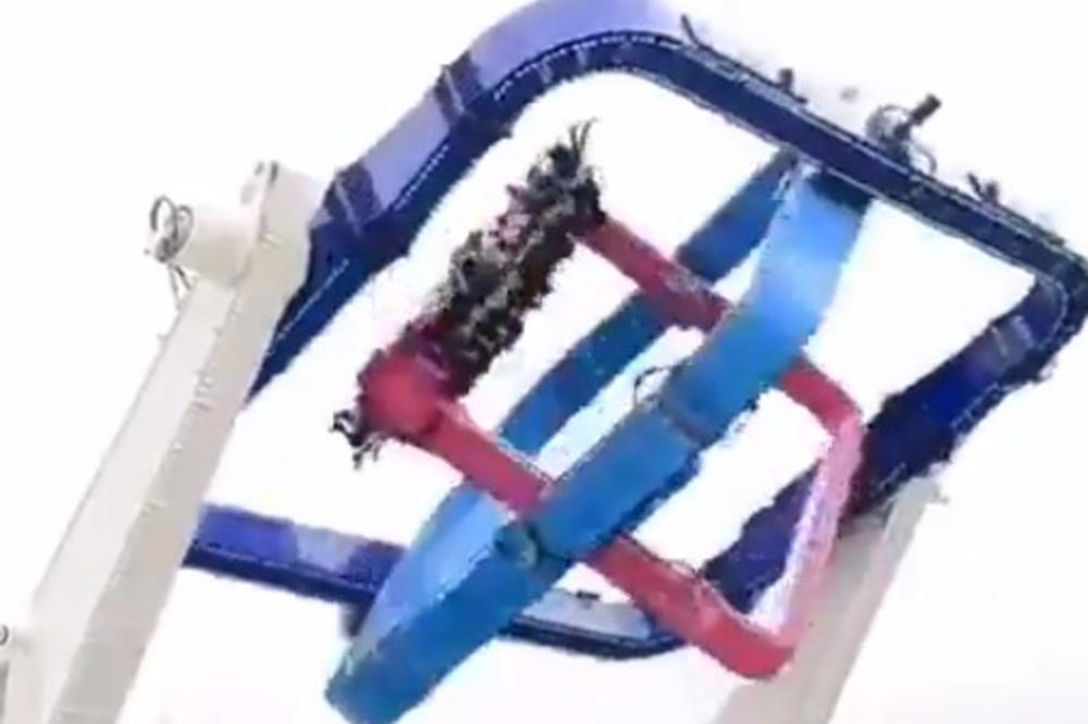 NA OVO ČUDO NE SME SVAKO DA SE POPNE: Samo najhrabriji mogu da podnesu TROSTRUKI STOMAKOOKRETAČ! (VIDEO)