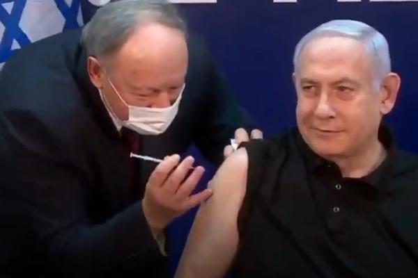 VAKCINACIJA UŽIVO: Netanijahu je primio vakcinu u TV prenosu