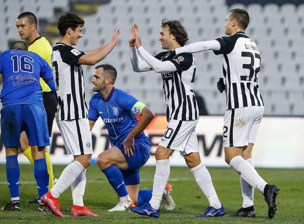 Nemanja Jović, Lazar Marković, Nikola Štulić, FK Partizan