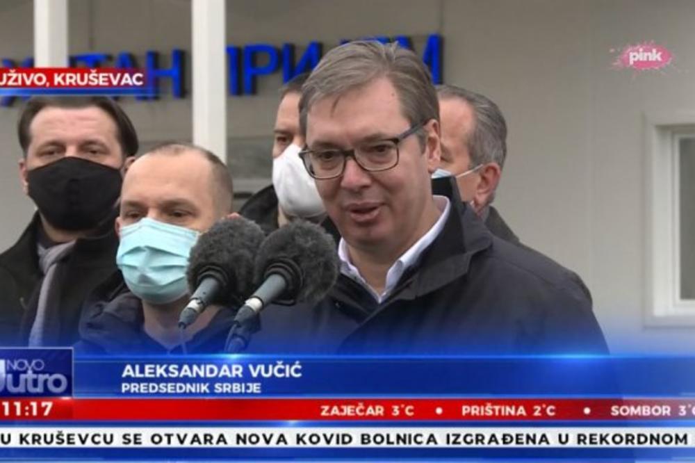 SUTRA POČINJE VAKCINACIJA PROTIV KORONE U SRBIJI! VUČIĆ: Vakcinu će prvi primiti neko IZ DRŽAVNOG VRHA!