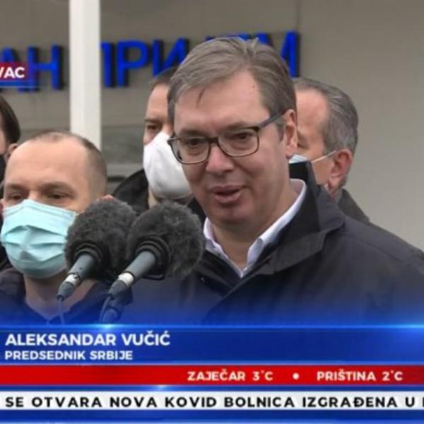 SUTRA POČINJE VAKCINACIJA PROTIV KORONE U SRBIJI! VUČIĆ: Vakcinu će prvi primiti neko IZ DRŽAVNOG VRHA!