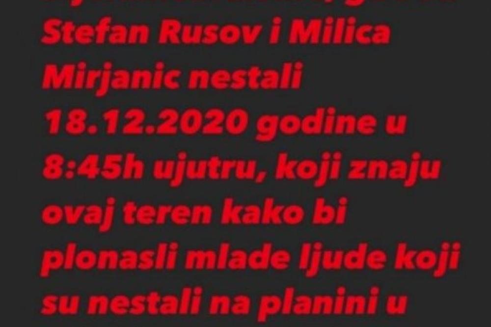 DRAMATIČNA PORUKA BRATA NESTALOG STEFANA (27): Ima apel za sve GRAĐANE SRBIJE koji mogu da pomognu!