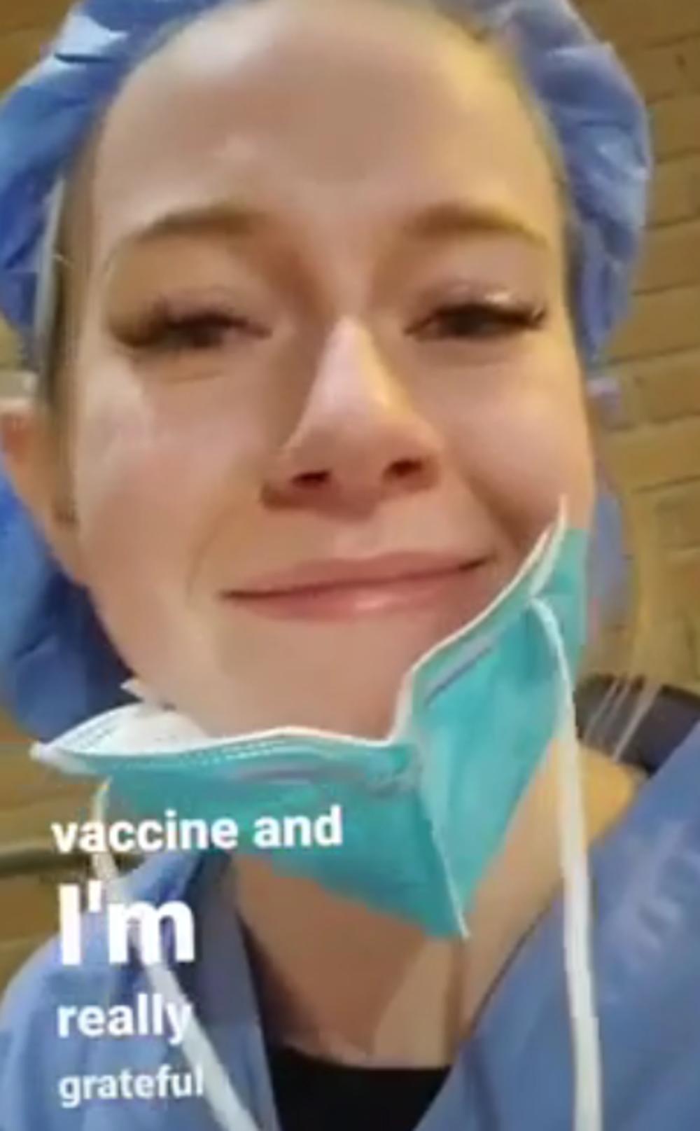 Medicinska sestra, Vakcina, Koronavirus