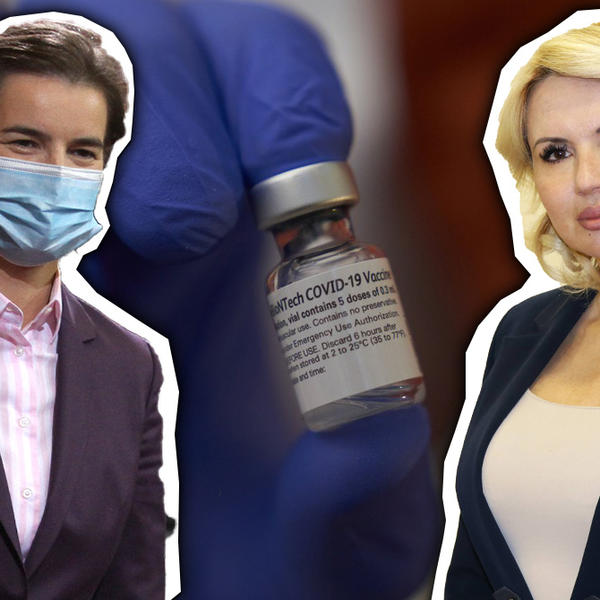 ANA BRNABIĆ I DARIJA KISIĆ SUTRA TAČNO U 10 SATI PRIMAJU VAKCINU PROTIV KORONE: U pitanju je proizvođač FAJZER!